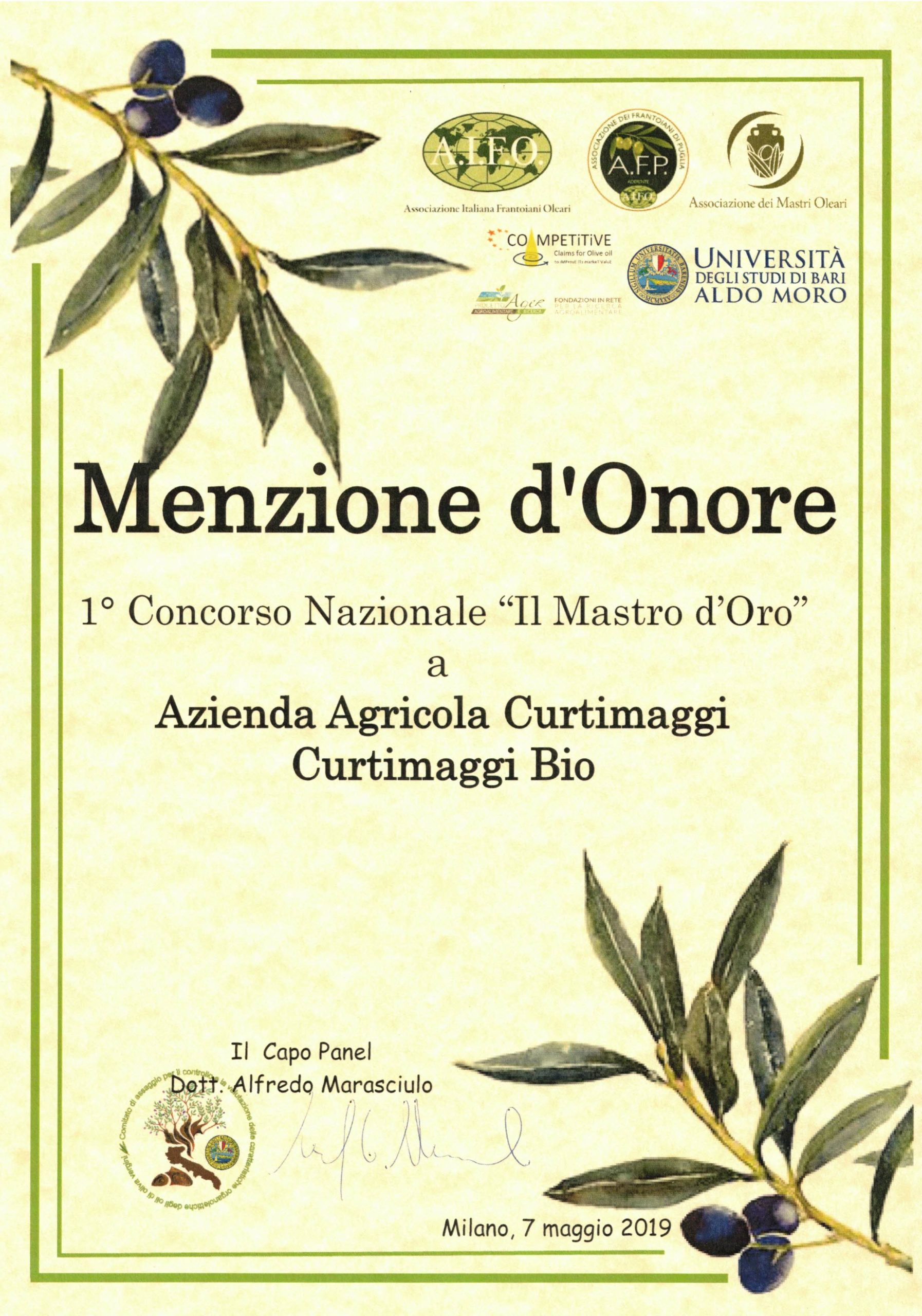 mastro d'oro - Curtimaggi